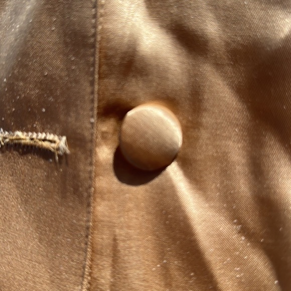 Melissa Robyn Gold satin 1980s Blazer women's size medium almost no flaws - Picture 3 of 12